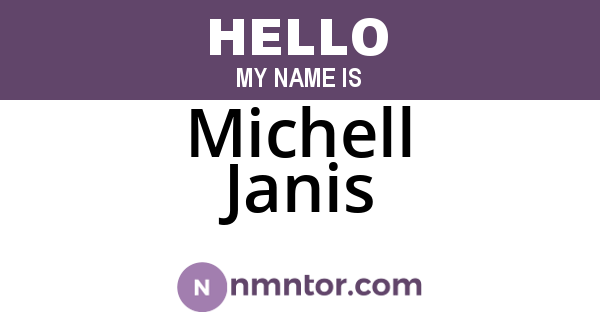 Michell Janis
