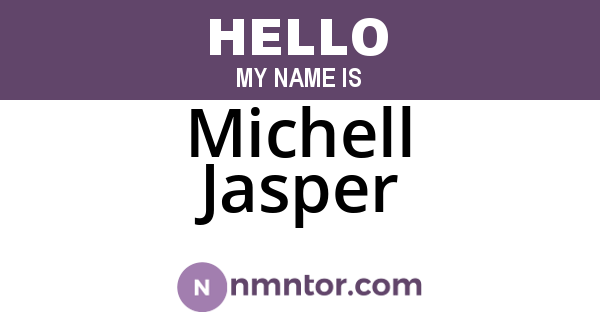 Michell Jasper