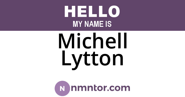 Michell Lytton