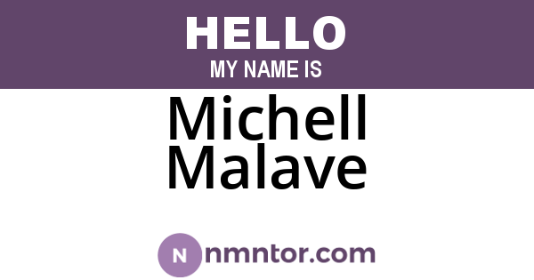 Michell Malave