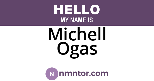 Michell Ogas
