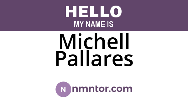 Michell Pallares