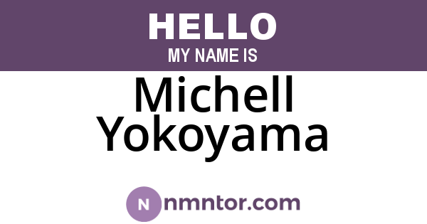 Michell Yokoyama
