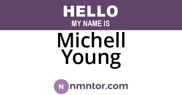 Michell Young
