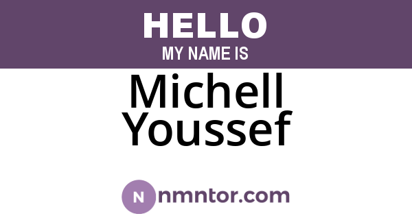 Michell Youssef