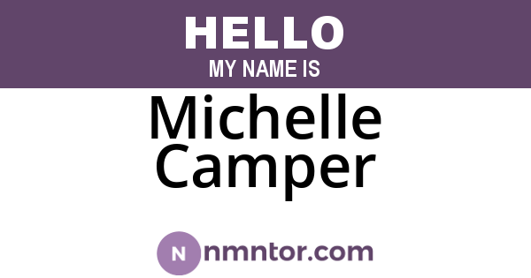Michelle Camper