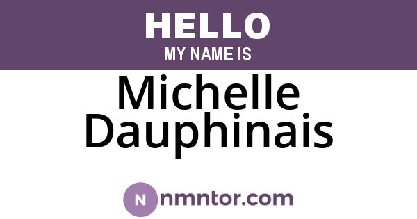 Michelle Dauphinais