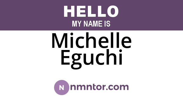 Michelle Eguchi