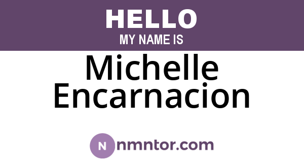 Michelle Encarnacion