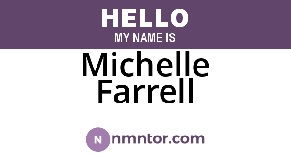 Michelle Farrell