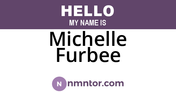 Michelle Furbee