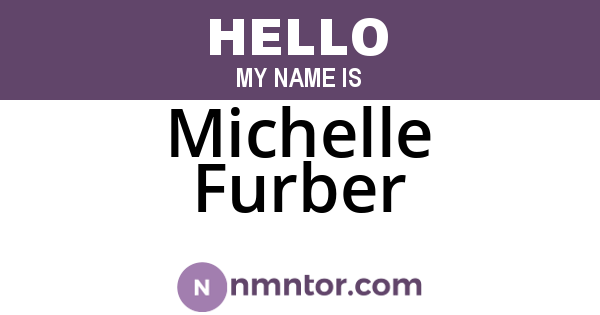 Michelle Furber