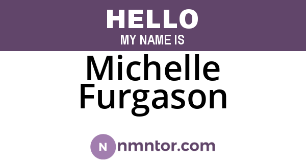 Michelle Furgason