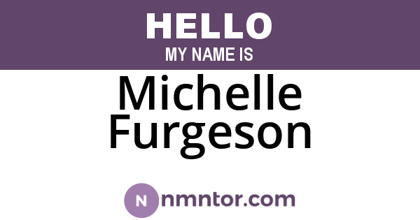 Michelle Furgeson