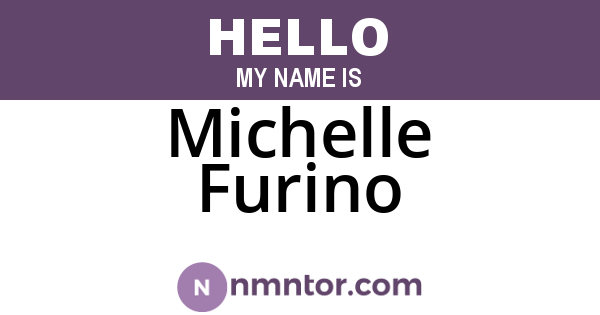 Michelle Furino