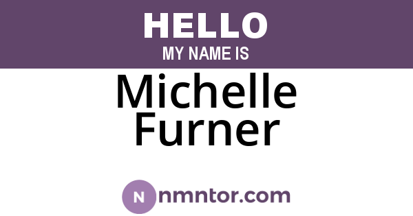Michelle Furner