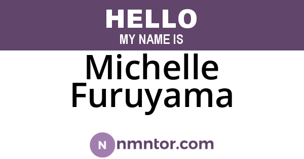 Michelle Furuyama