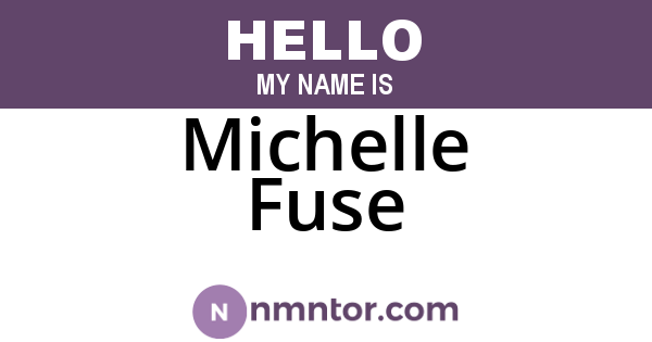 Michelle Fuse