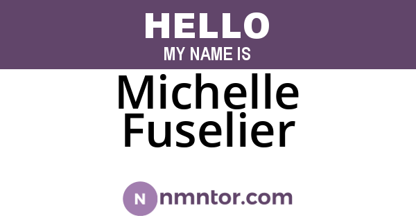 Michelle Fuselier