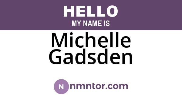 Michelle Gadsden