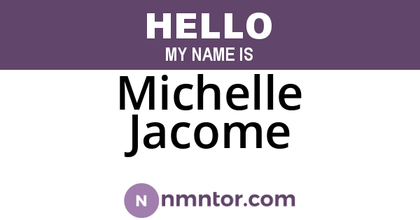 Michelle Jacome