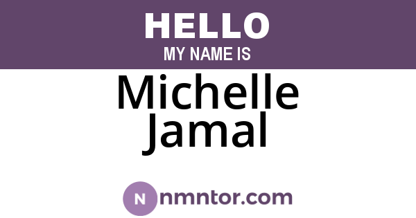 Michelle Jamal