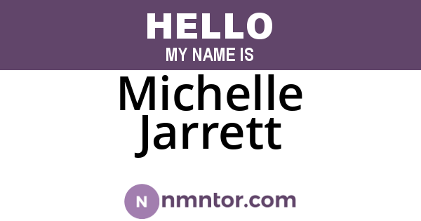 Michelle Jarrett