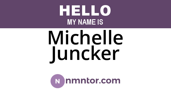Michelle Juncker
