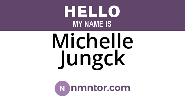 Michelle Jungck