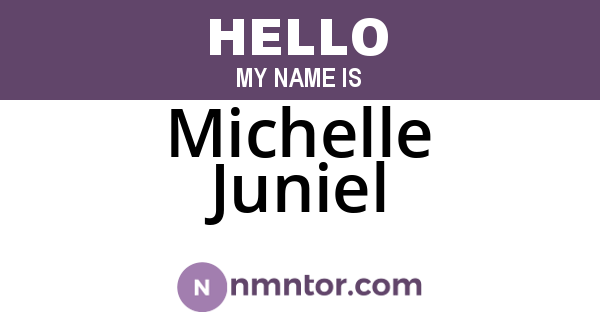 Michelle Juniel