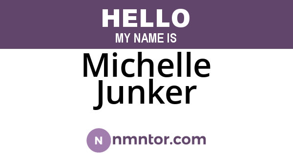 Michelle Junker
