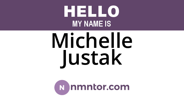 Michelle Justak