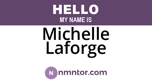 Michelle Laforge