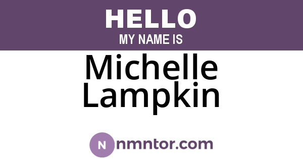 Michelle Lampkin