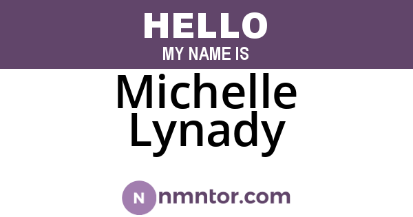 Michelle Lynady