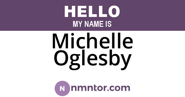 Michelle Oglesby