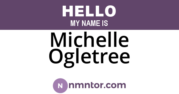 Michelle Ogletree