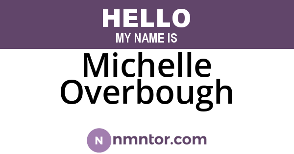 Michelle Overbough