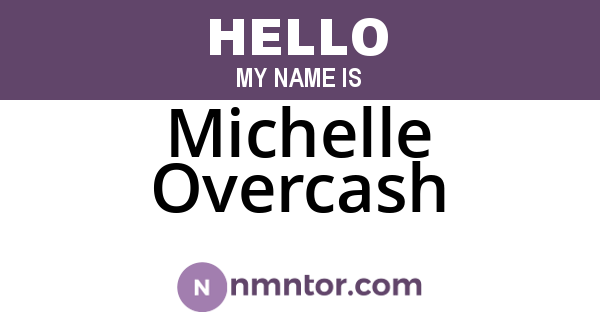 Michelle Overcash