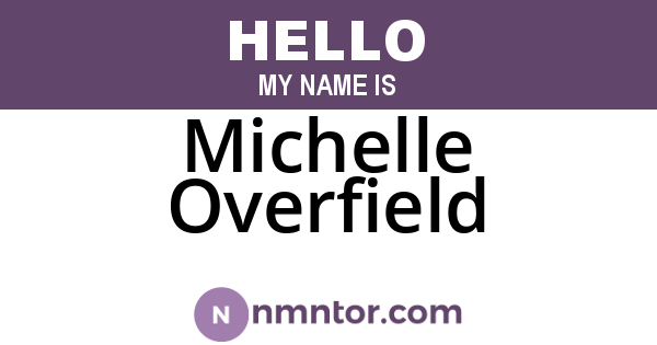 Michelle Overfield
