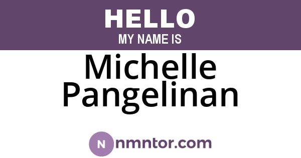 Michelle Pangelinan