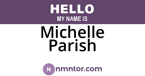 Michelle Parish