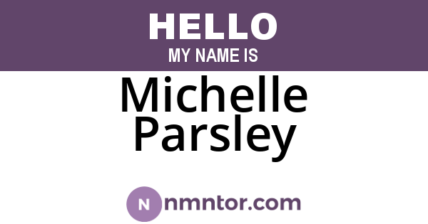 Michelle Parsley