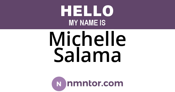 Michelle Salama