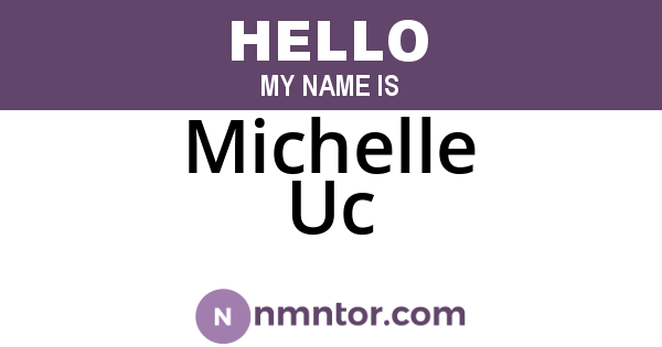 Michelle Uc