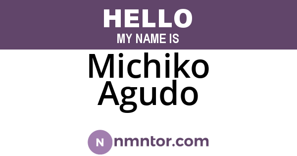 Michiko Agudo