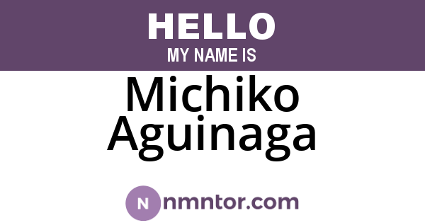 Michiko Aguinaga