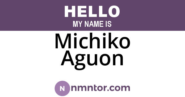Michiko Aguon