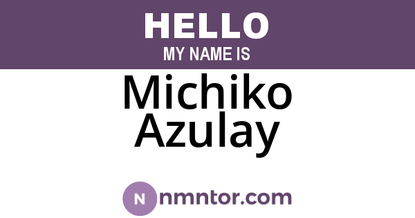 Michiko Azulay