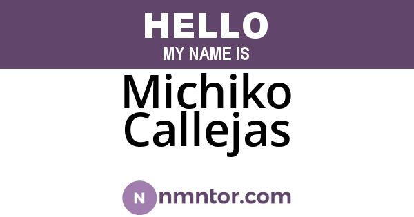 Michiko Callejas